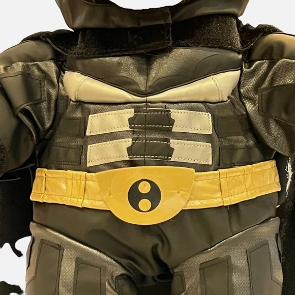 Build A Bear Batman Logo The Dark Knight Black Outfit Plush Dress Up Clothes - Picture 6 of 16